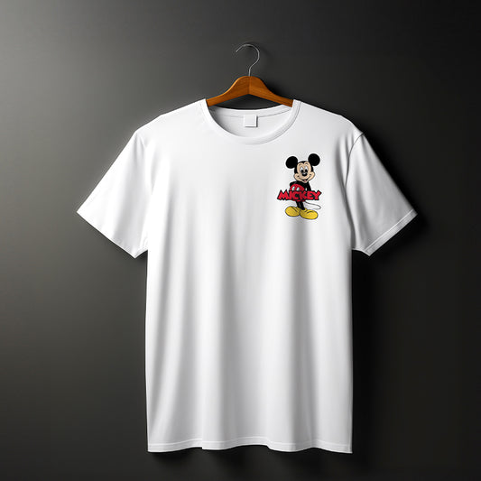 TrendyRoys "Classic Mickey" Graphic Tee – White