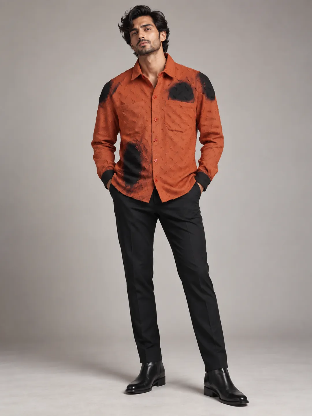 Ember Spray Overshirt — campaign image 1