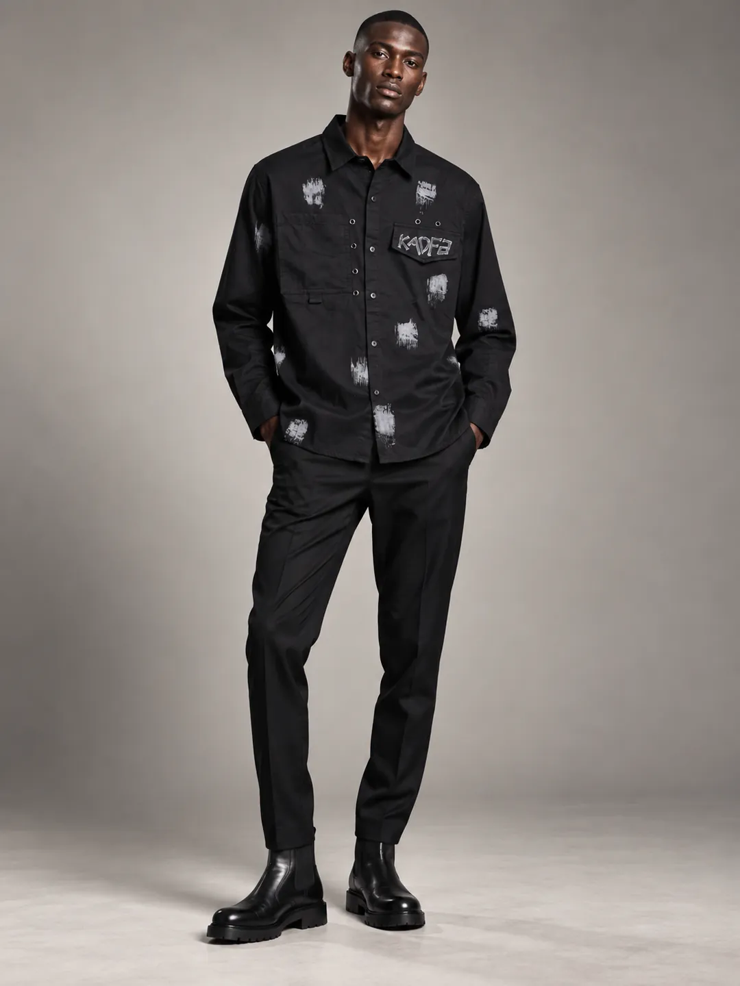 Black KADFA Shirt — campaign image 1