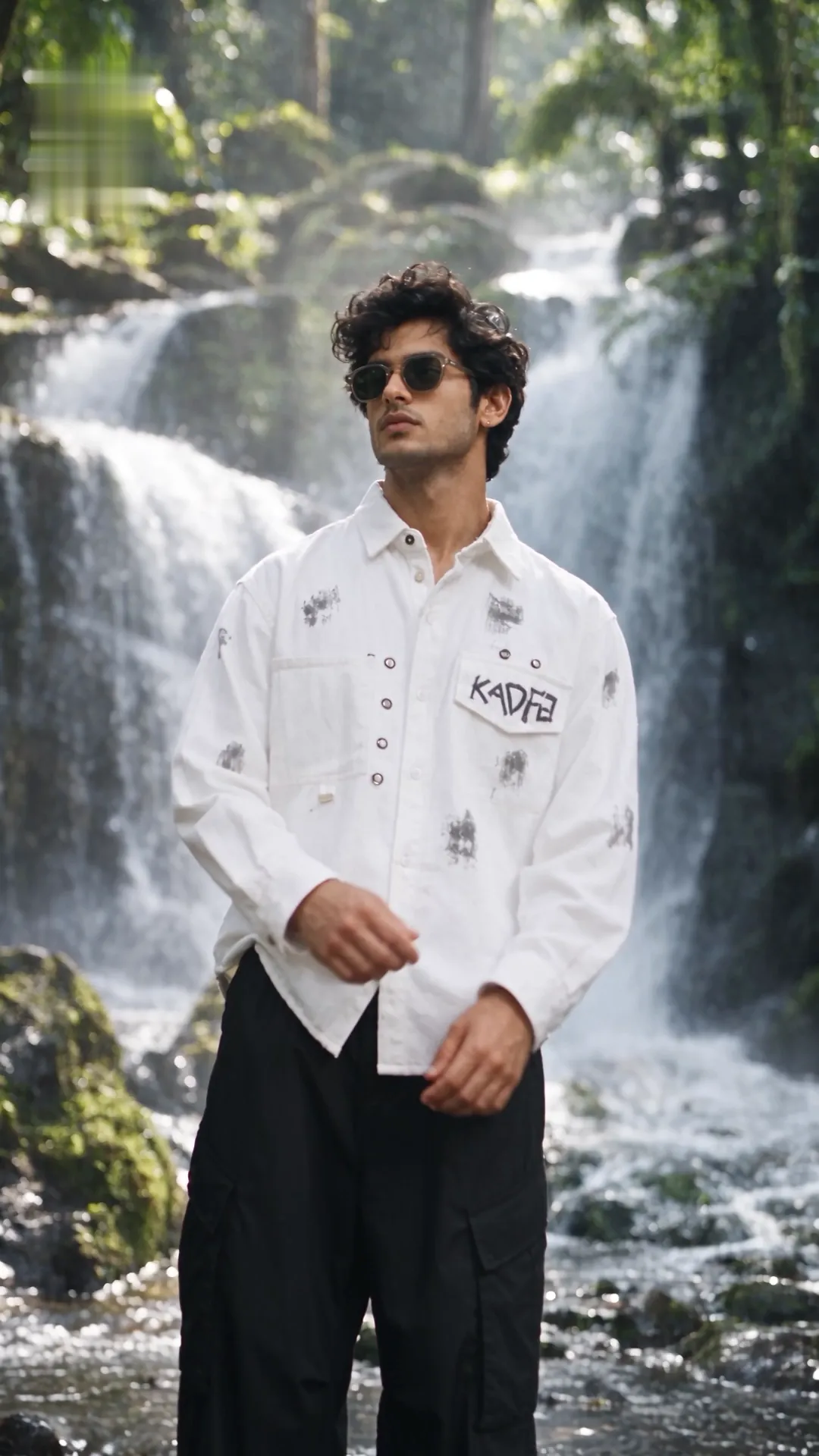White KADFA Shirt, Trendy Wild campaign