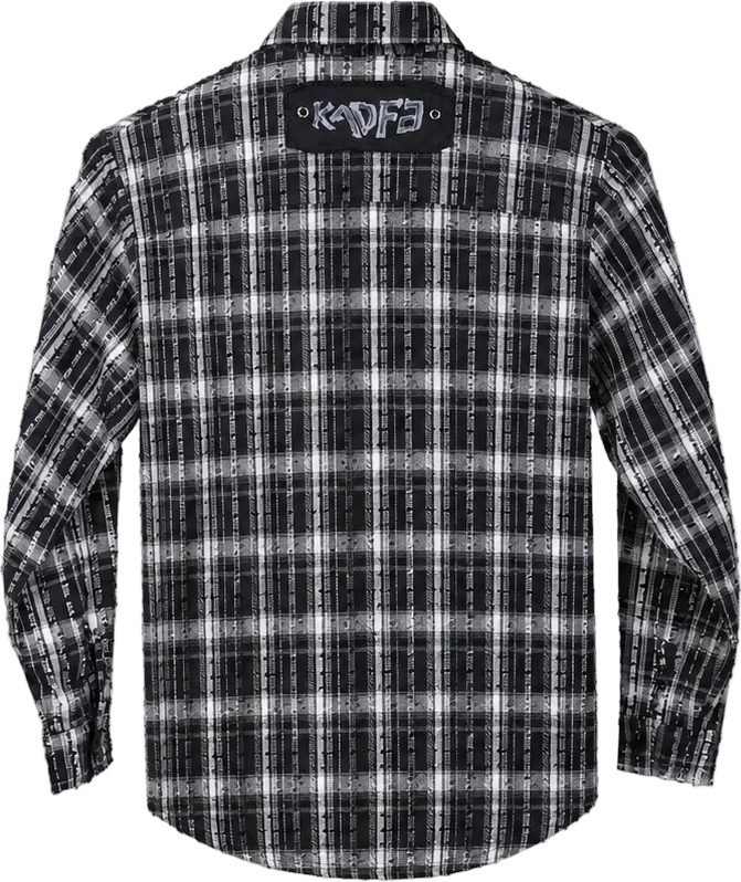 Monochrome Check Shirt