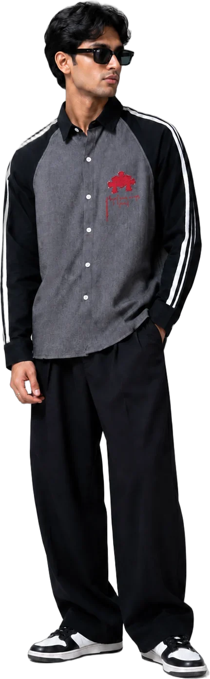 Raglan Stripe Shirt — Shirt